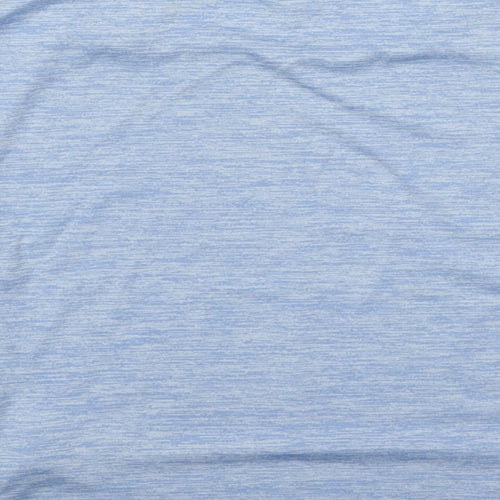 USA Pro Girls Blue Polyester Basic Casual Size 7-8 Years Round Neck Pullover