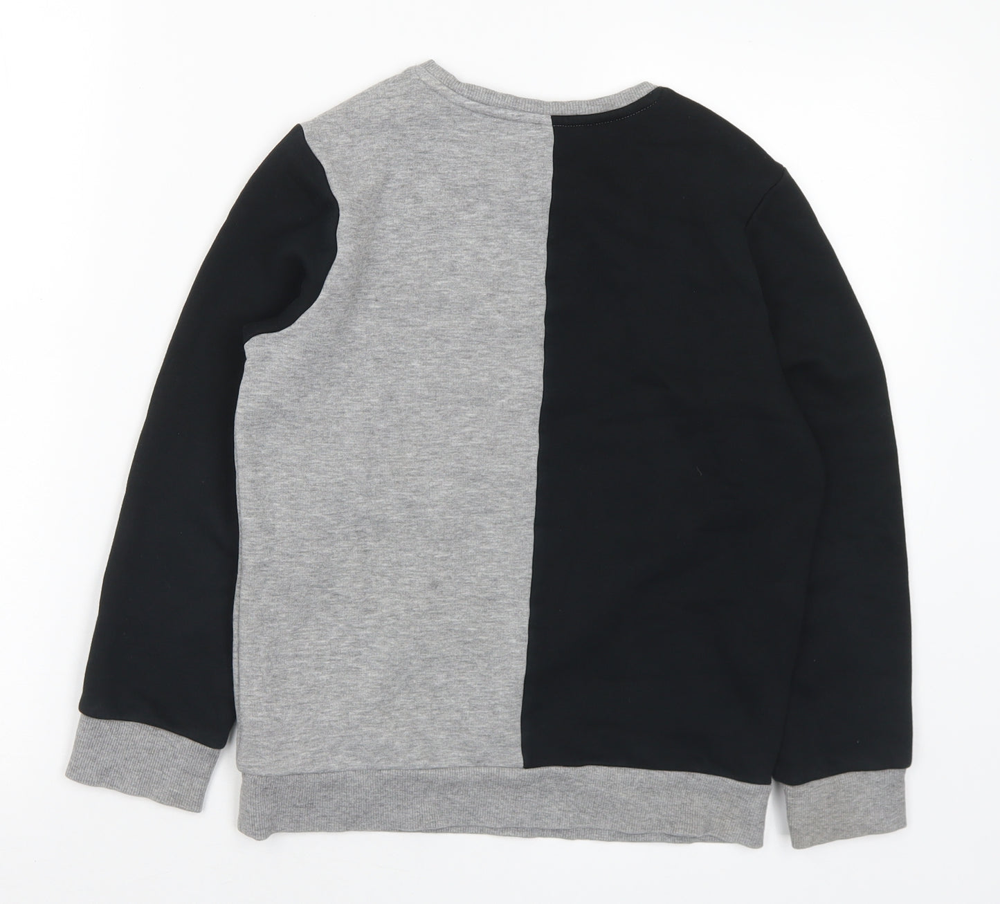Marks and Spencer Boys Multicoloured Cotton Pullover Sweatshirt Size 9-10 Years - Numbers