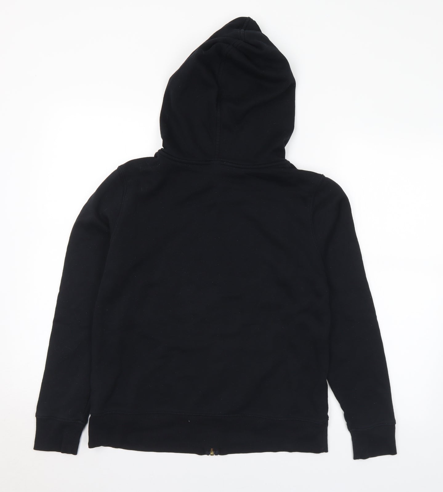 Old Navy Mens Black Cotton Full Zip Hoodie Size M
