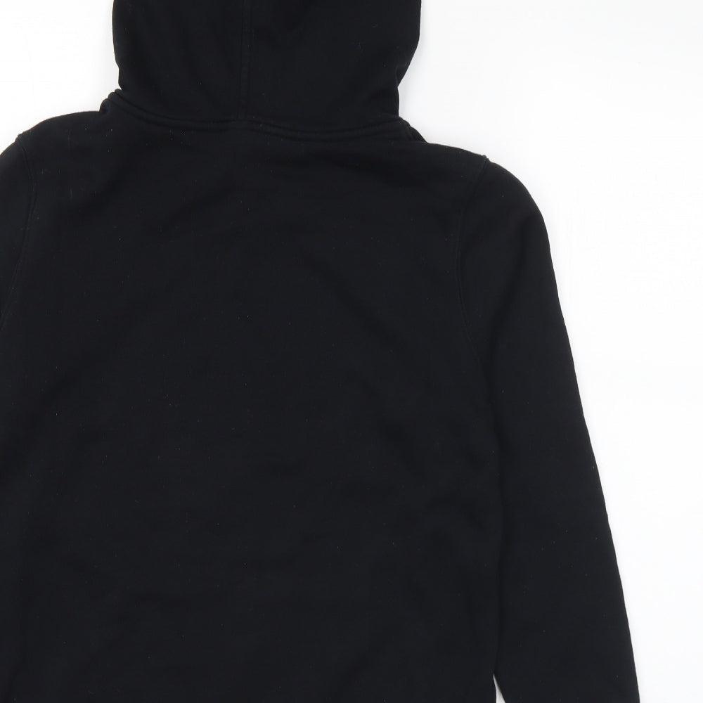 Old Navy Mens Black Cotton Full Zip Hoodie Size M