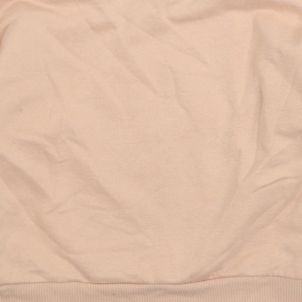 Primark Girls Pink Cotton Pullover Sweatshirt Size 7-8 Years Pullover - Stitch