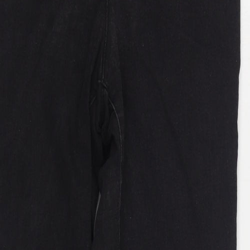 Denim & Co. Womens Black Cotton Skinny Jeans Size 10 L29 in Regular Zip