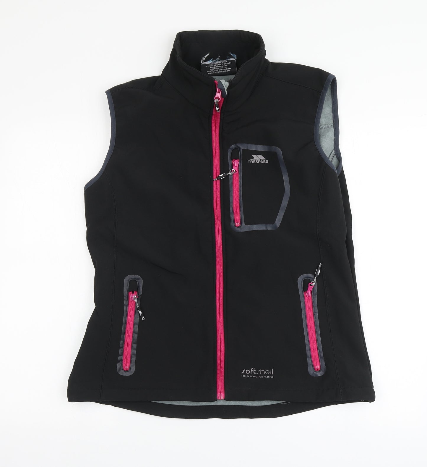 Trespass Womens Black Gilet Jacket Size L