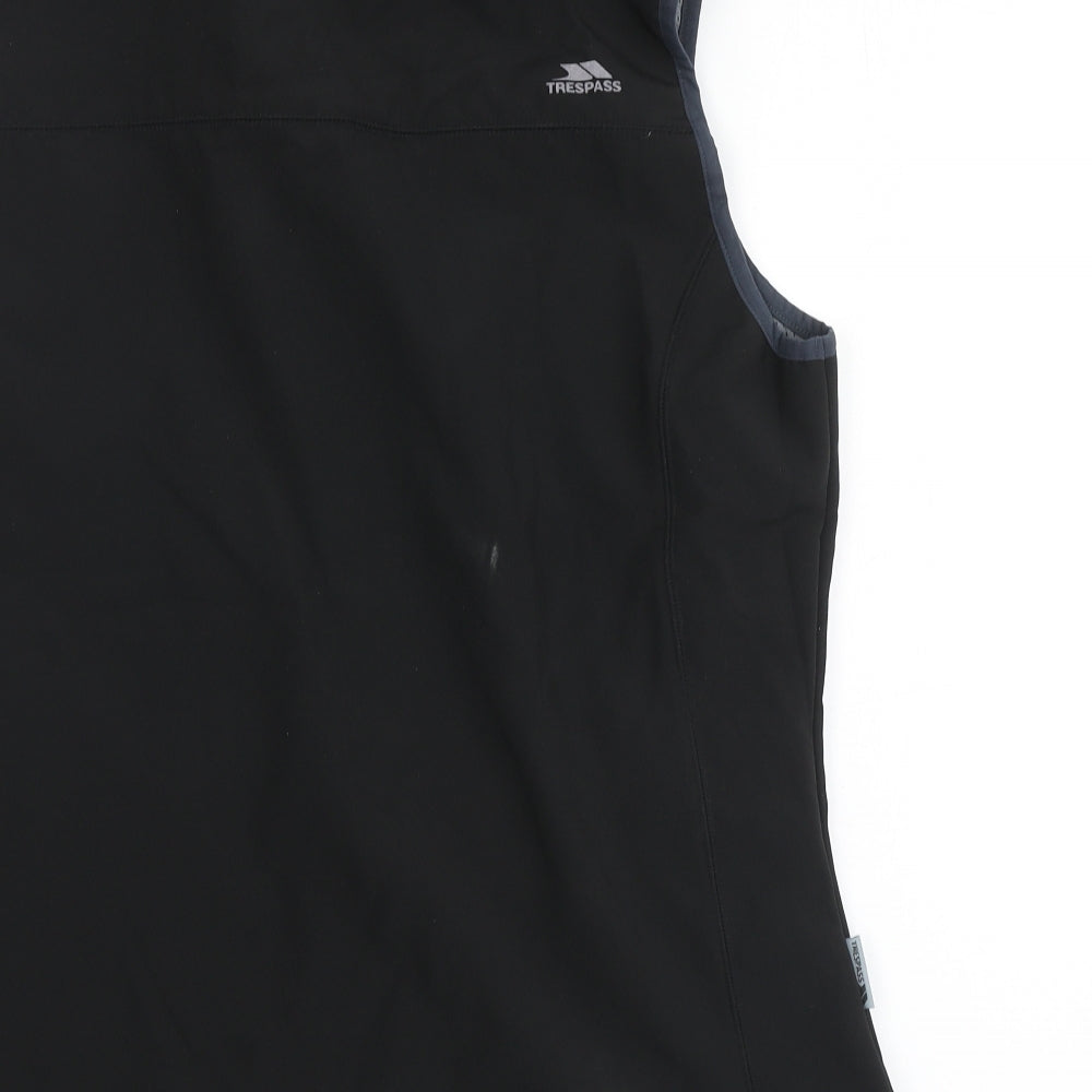 Trespass Womens Black Gilet Jacket Size L