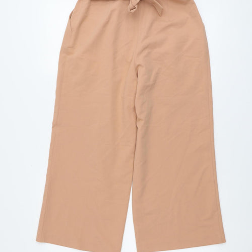 ASOS Womens Pink Polyester Trousers Size 8 L22 in Regular