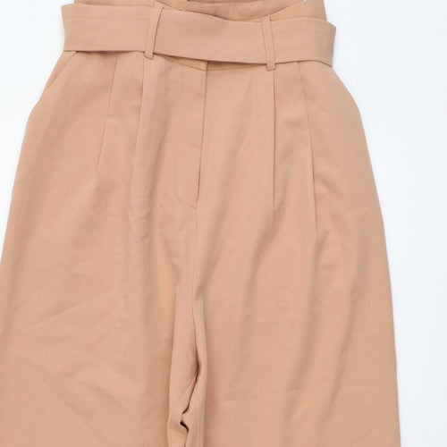 ASOS Womens Pink Polyester Trousers Size 8 L22 in Regular