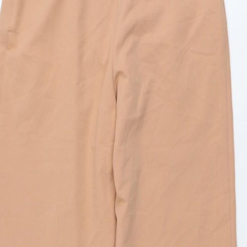 ASOS Womens Pink Polyester Trousers Size 8 L22 in Regular