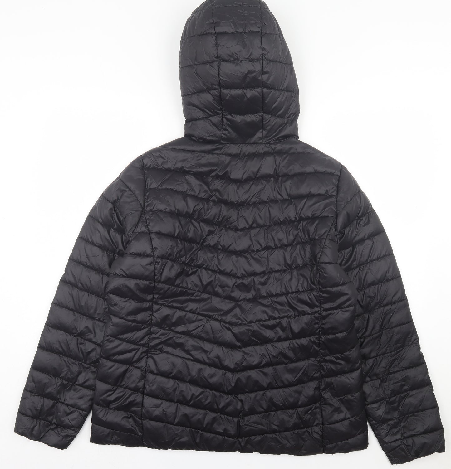 Dunnes Stores Mens Black Puffer Jacket Jacket Size L Zip