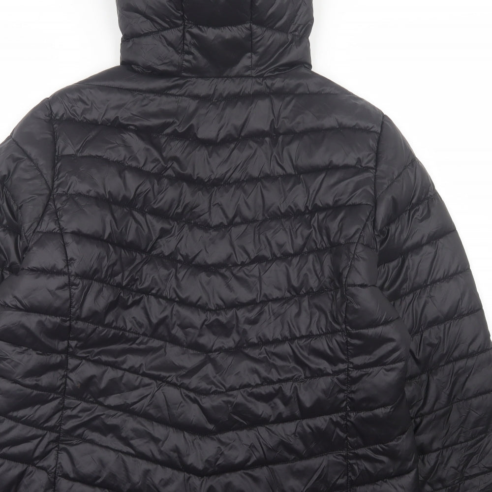 Dunnes Stores Mens Black Puffer Jacket Jacket Size L Zip