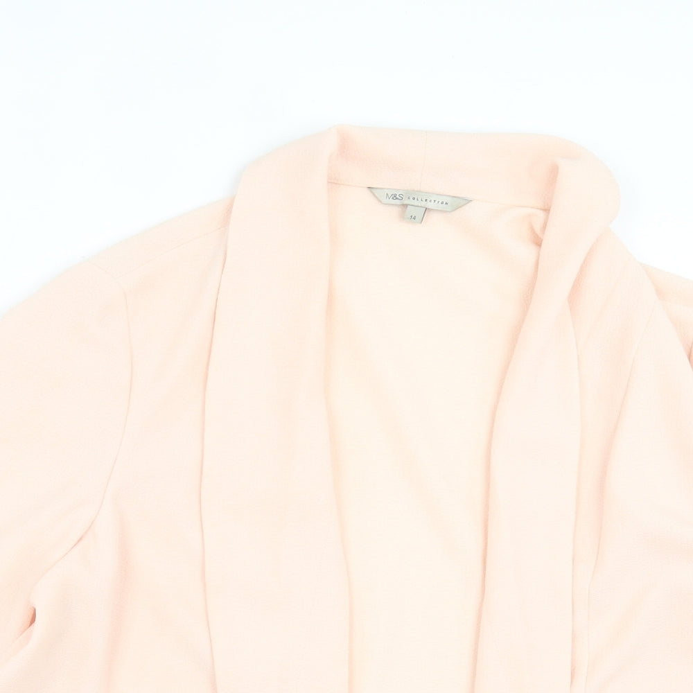 Marks and Spencer Womens Pink Jacket Size 14