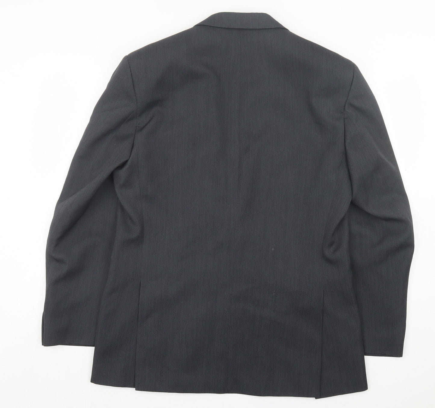 Burton Mens Grey Wool Jacket Suit Jacket Size 40