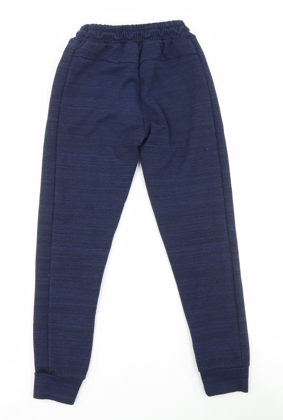 Dunnes Stores Boys Blue Polyester Jogger Trousers Size 9-10 Years Regular Tie