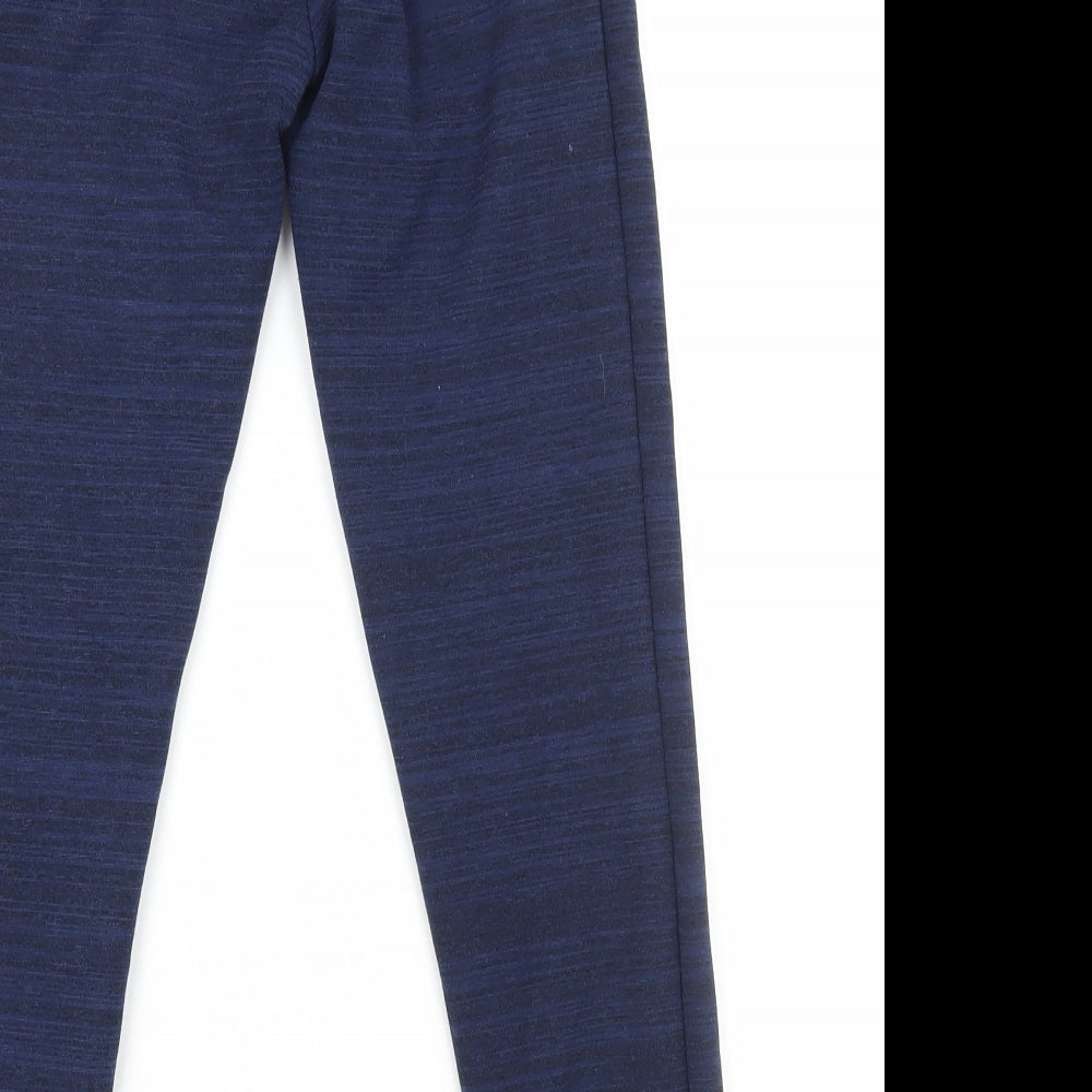 Dunnes Stores Boys Blue Polyester Jogger Trousers Size 9-10 Years Regular Tie