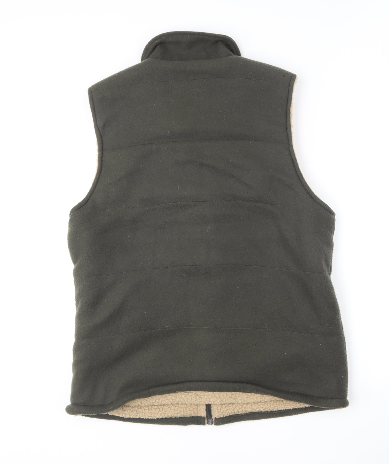 Cargo Quay Mens Green Gilet Jacket Size M Zip