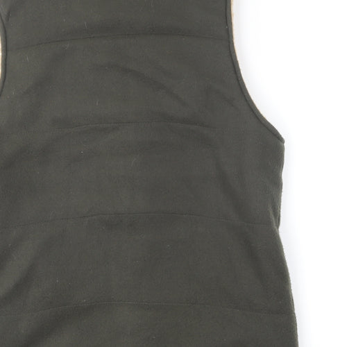 Cargo Quay Mens Green Gilet Jacket Size M Zip