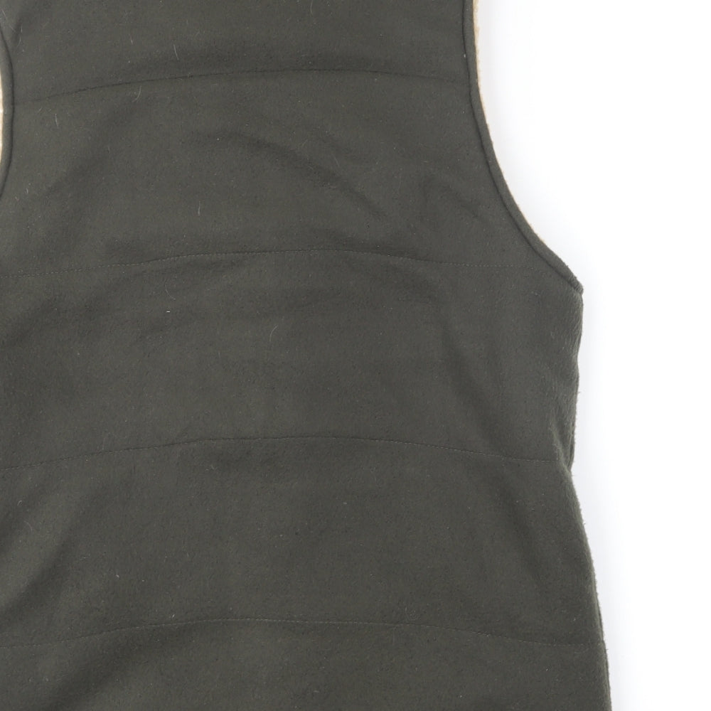 Cargo Quay Mens Green Gilet Jacket Size M Zip