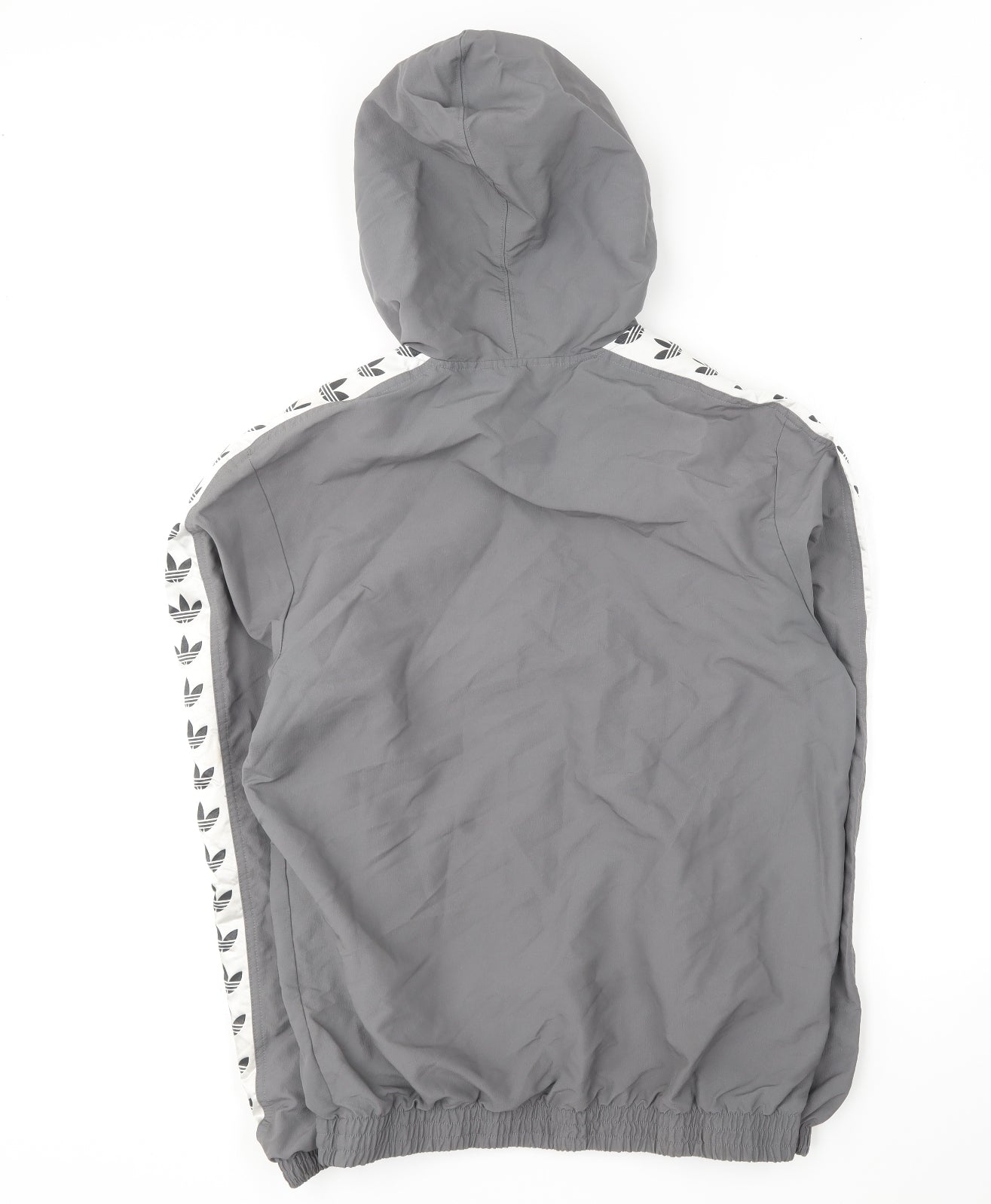 adidas Mens Grey Jacket Size M Zip