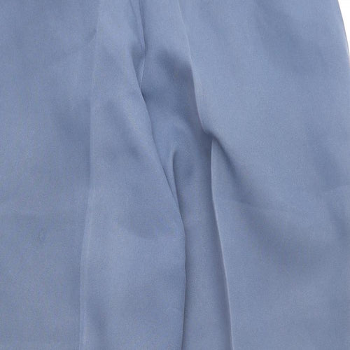 Saira of Manchester Womens Blue Polyester Trousers Size 24 L27 in Regular