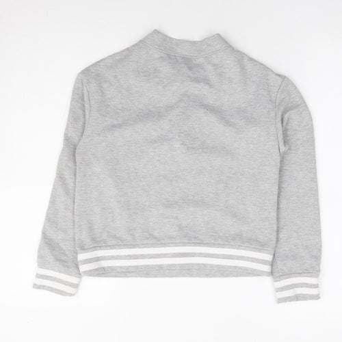 90 Degree Girls Grey Rayon Pullover Sweatshirt Size M Pullover