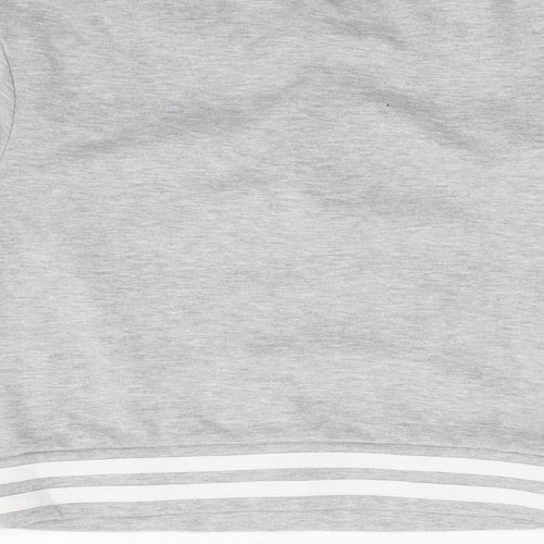 90 Degree Girls Grey Rayon Pullover Sweatshirt Size M Pullover