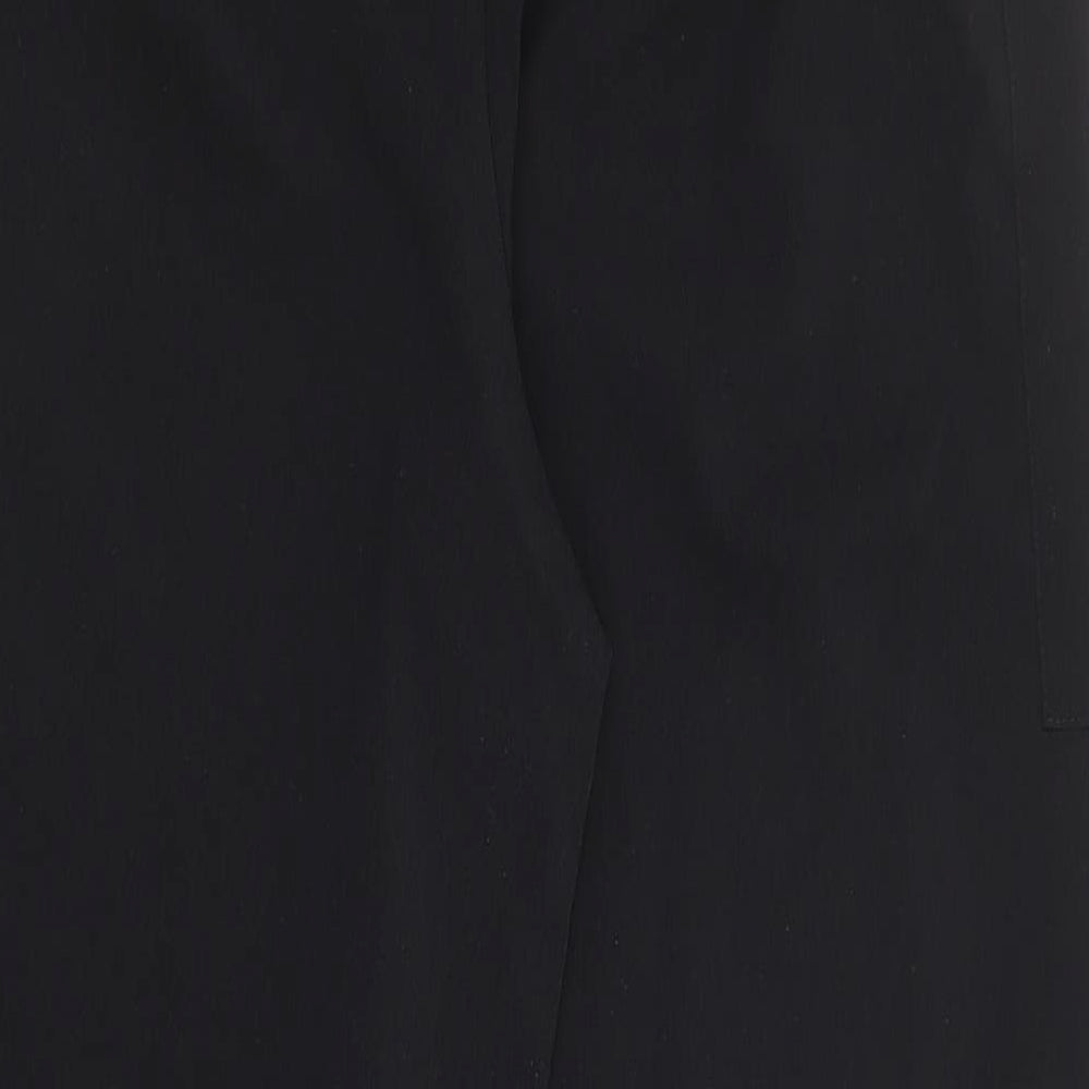 SheIn Womens Black Polyester Harem Trousers Size 8 L27 in Regular