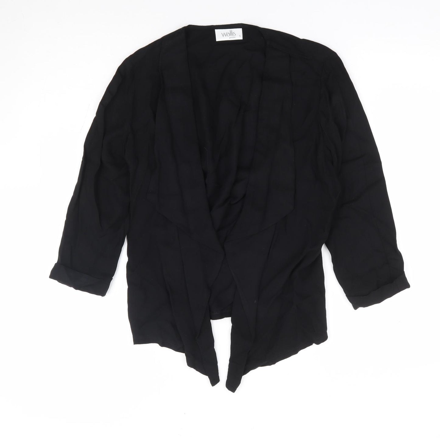 Wallis Womens Black Jacket Blazer Size S - Waterfall