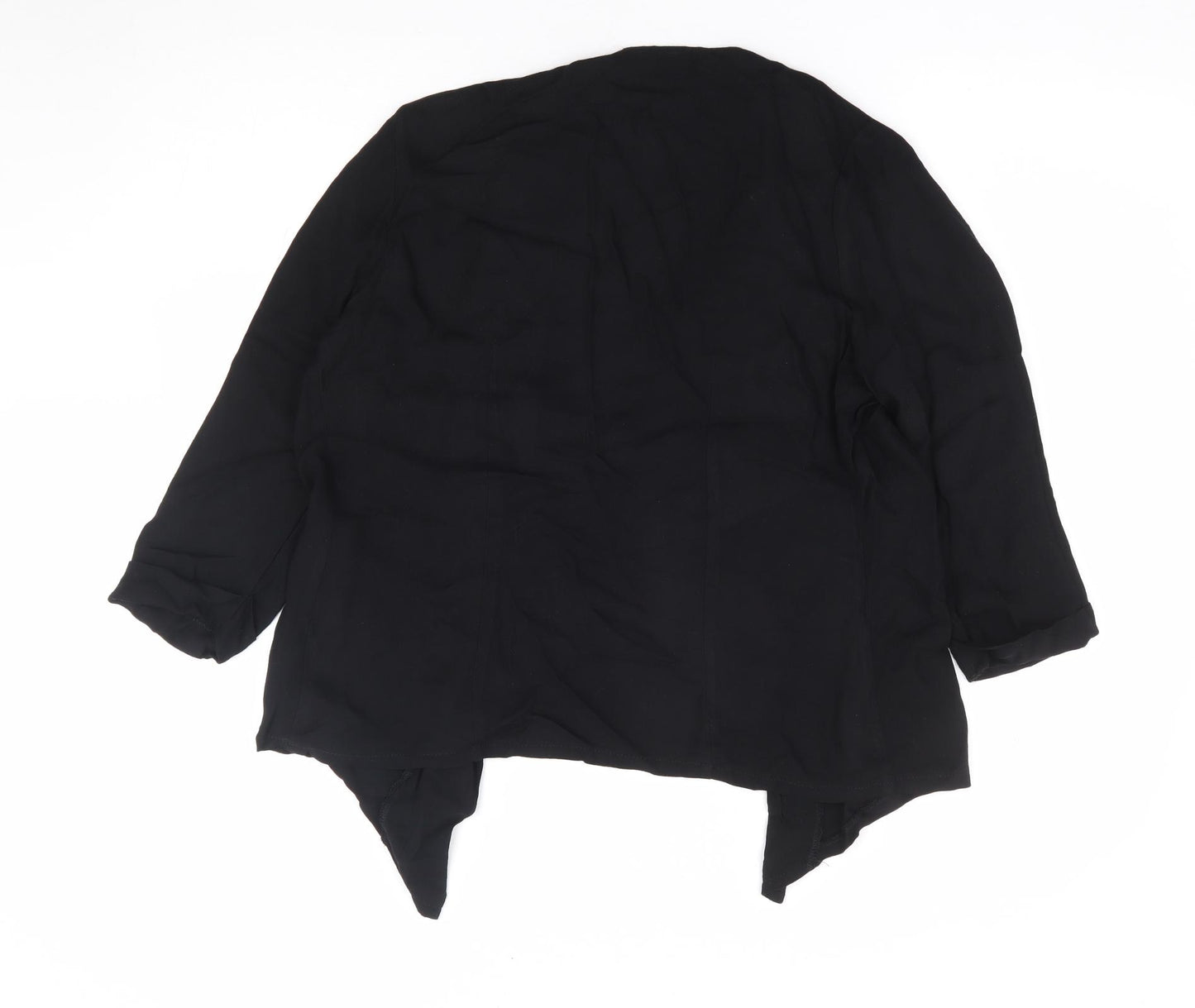 Wallis Womens Black Jacket Blazer Size S - Waterfall