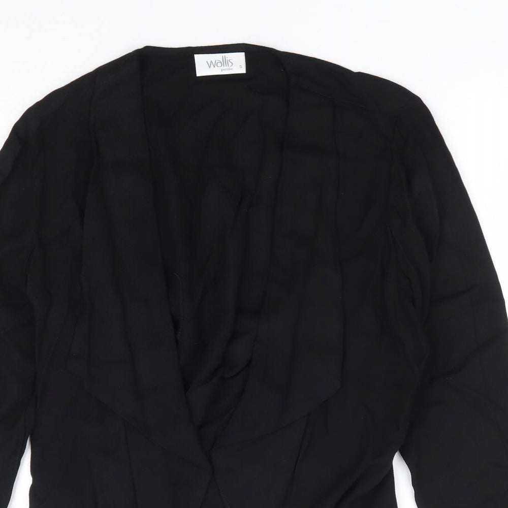 Wallis Womens Black Jacket Blazer Size S - Waterfall