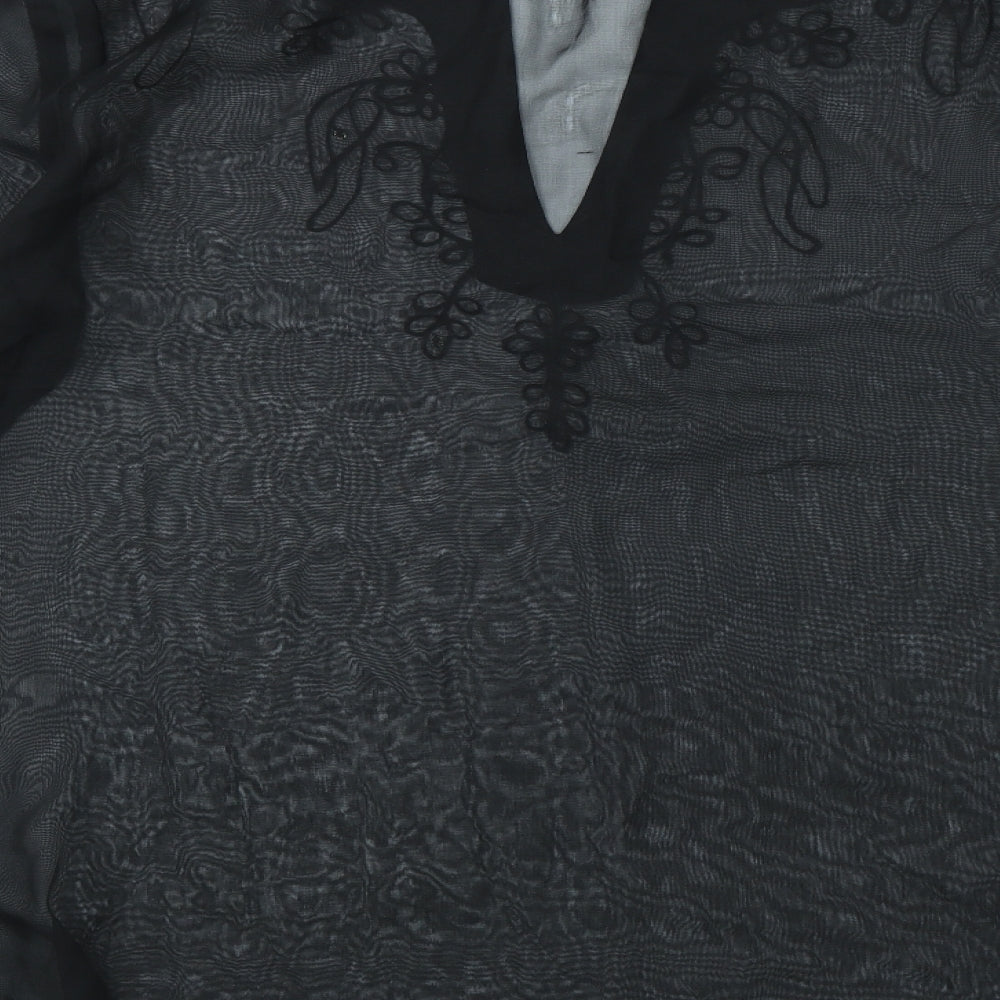 Atmosphere Womens Black Polyester Cover Up Size 18 - Beach wear