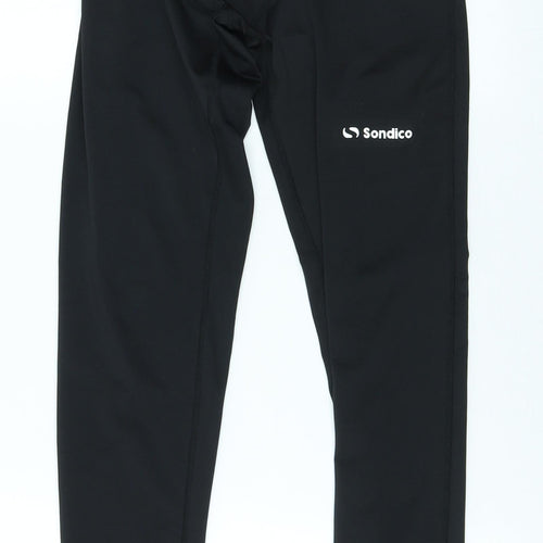 Sondico Girls Black Polyester Jogger Trousers Size 11-12 Years Regular Pullover