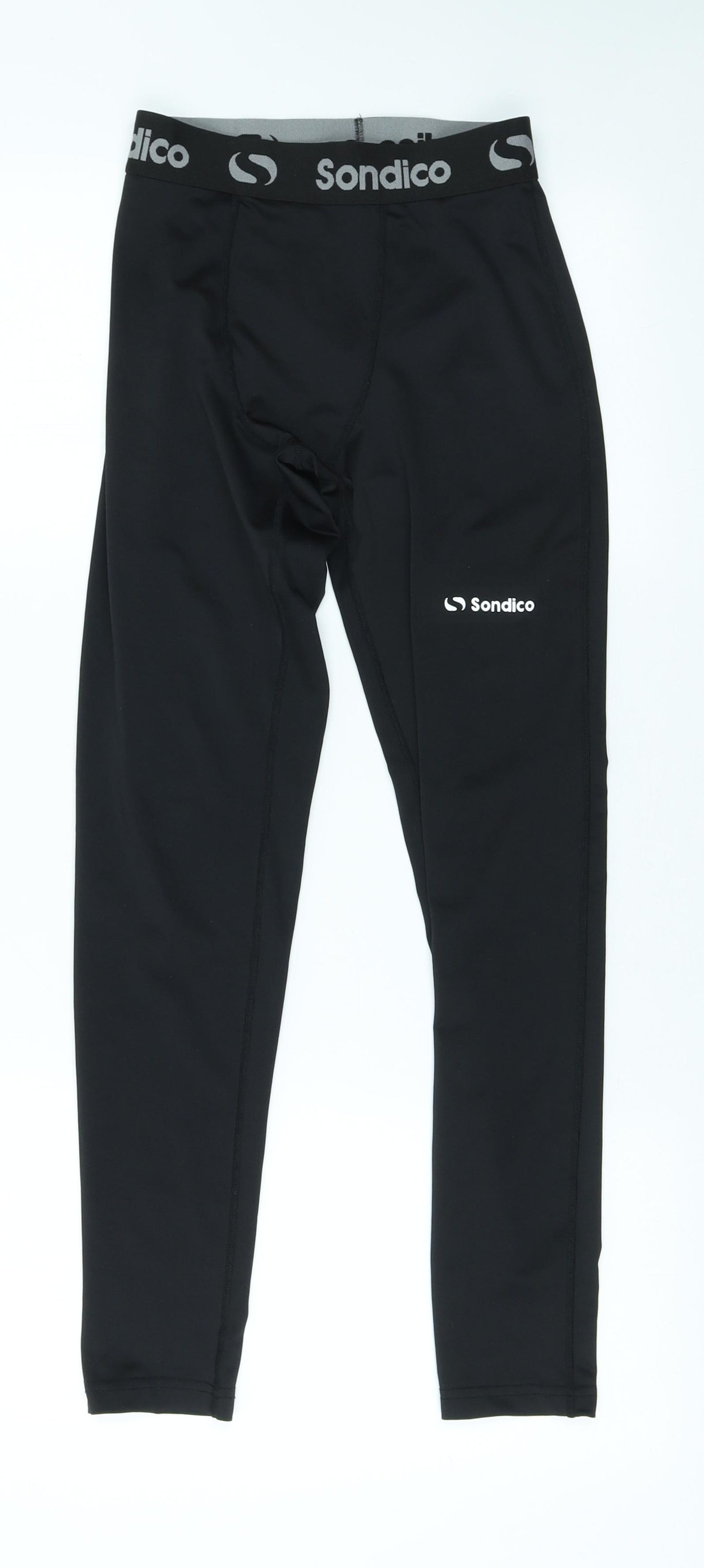 Sondico Girls Black Polyester Jogger Trousers Size 11-12 Years Regular Pullover