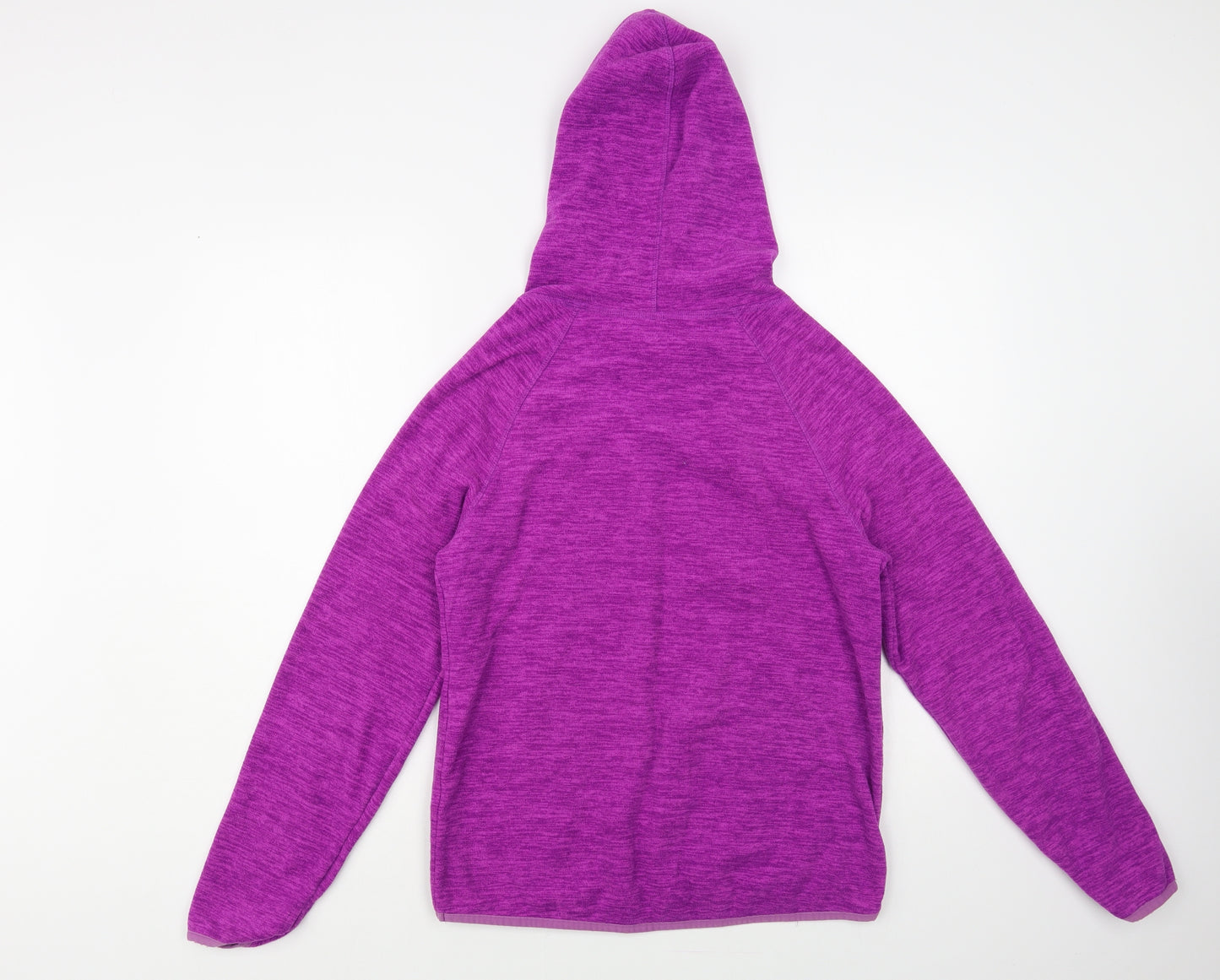 Dunnes Stores Womens Purple Polyester Pullover Hoodie Size 12 Pullover