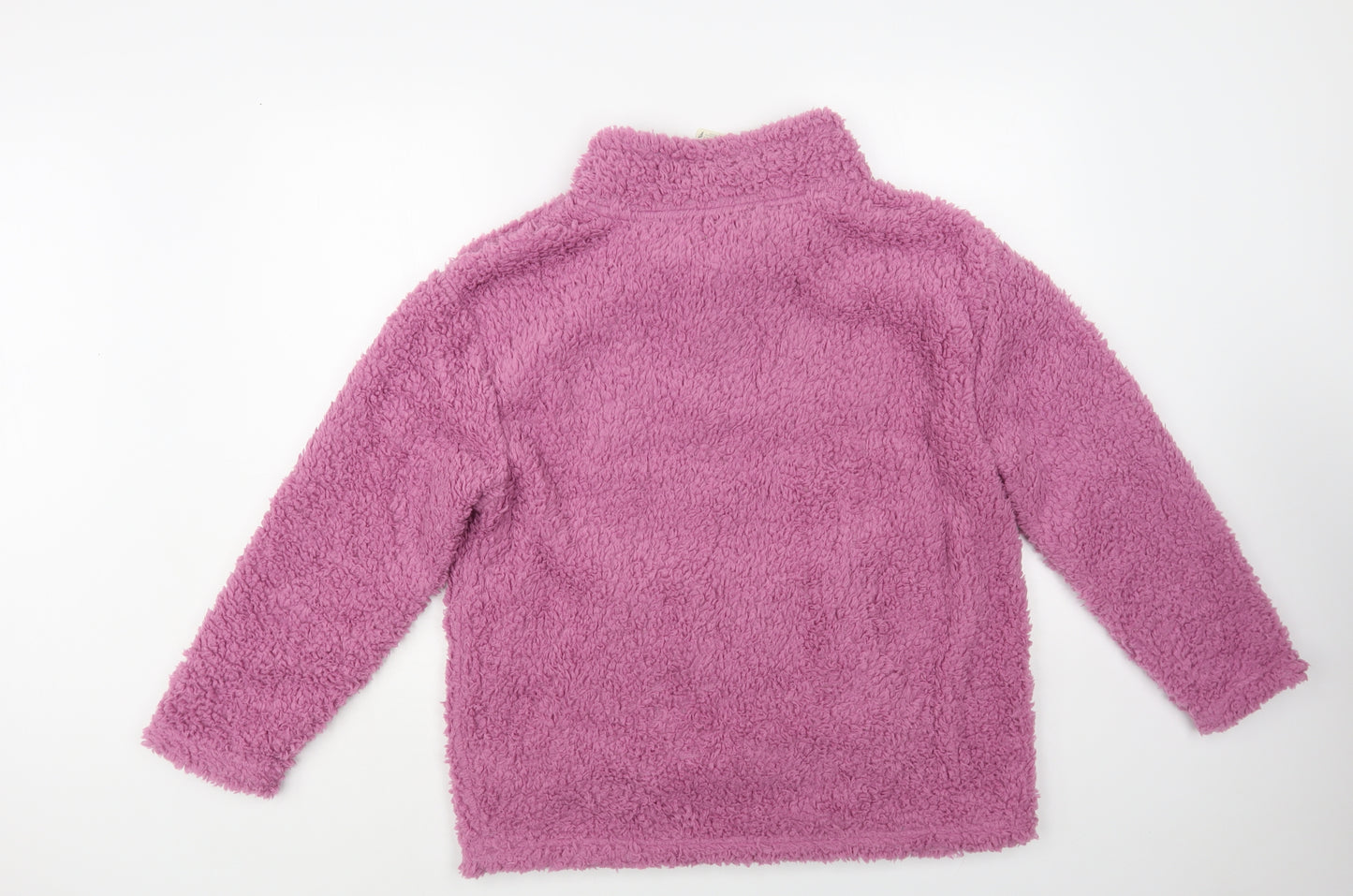 Onfire Womens Pink High Neck Polyester Pullover Jumper Size 16