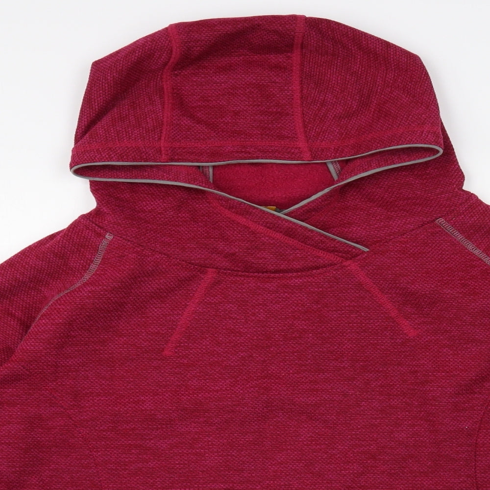 Regatta Womens Purple Polyester Pullover Hoodie Size 20 Pullover