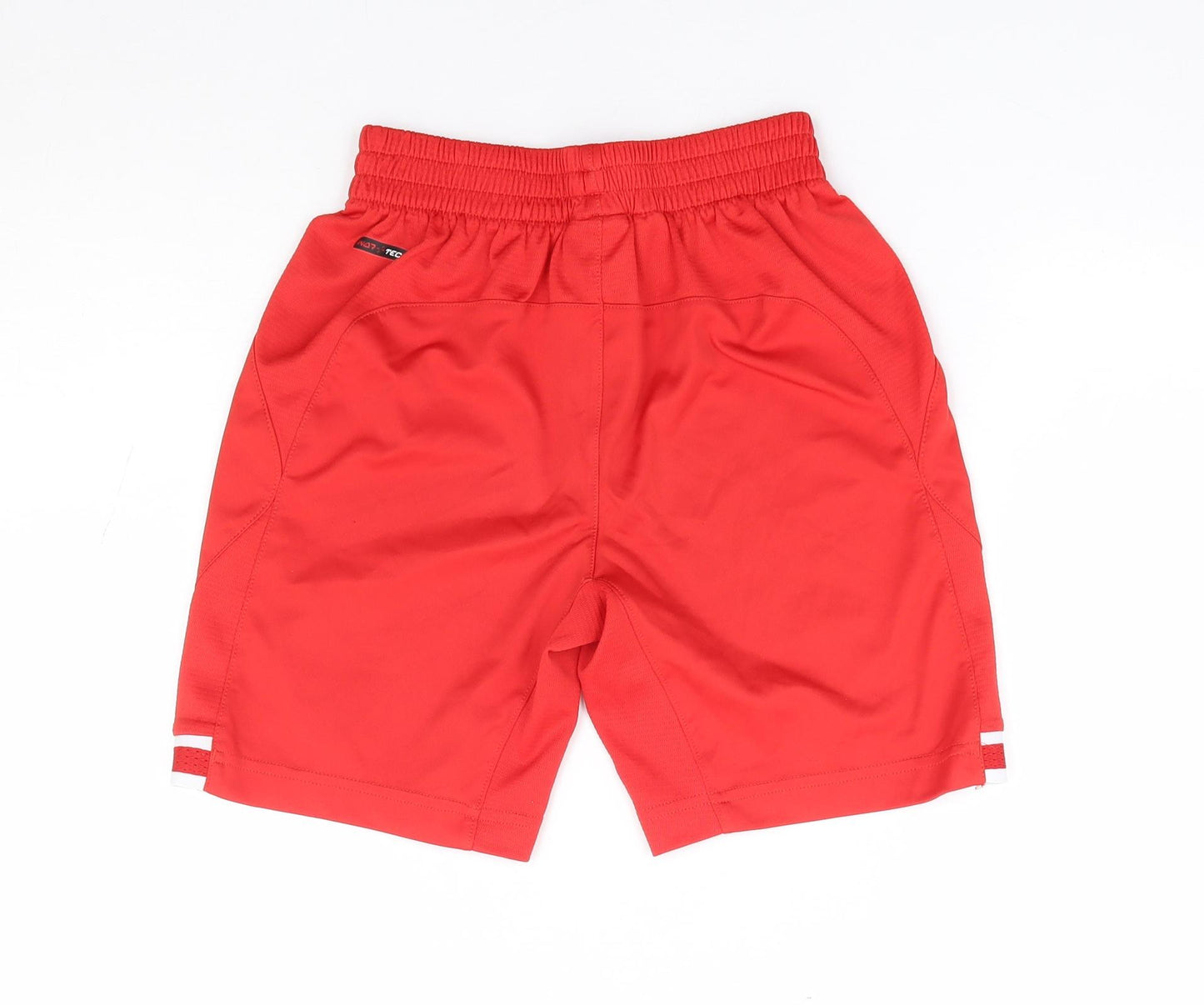 Warrior Boys Red Polyester Sweat Shorts Size 7 Years Regular - Liverpool FC