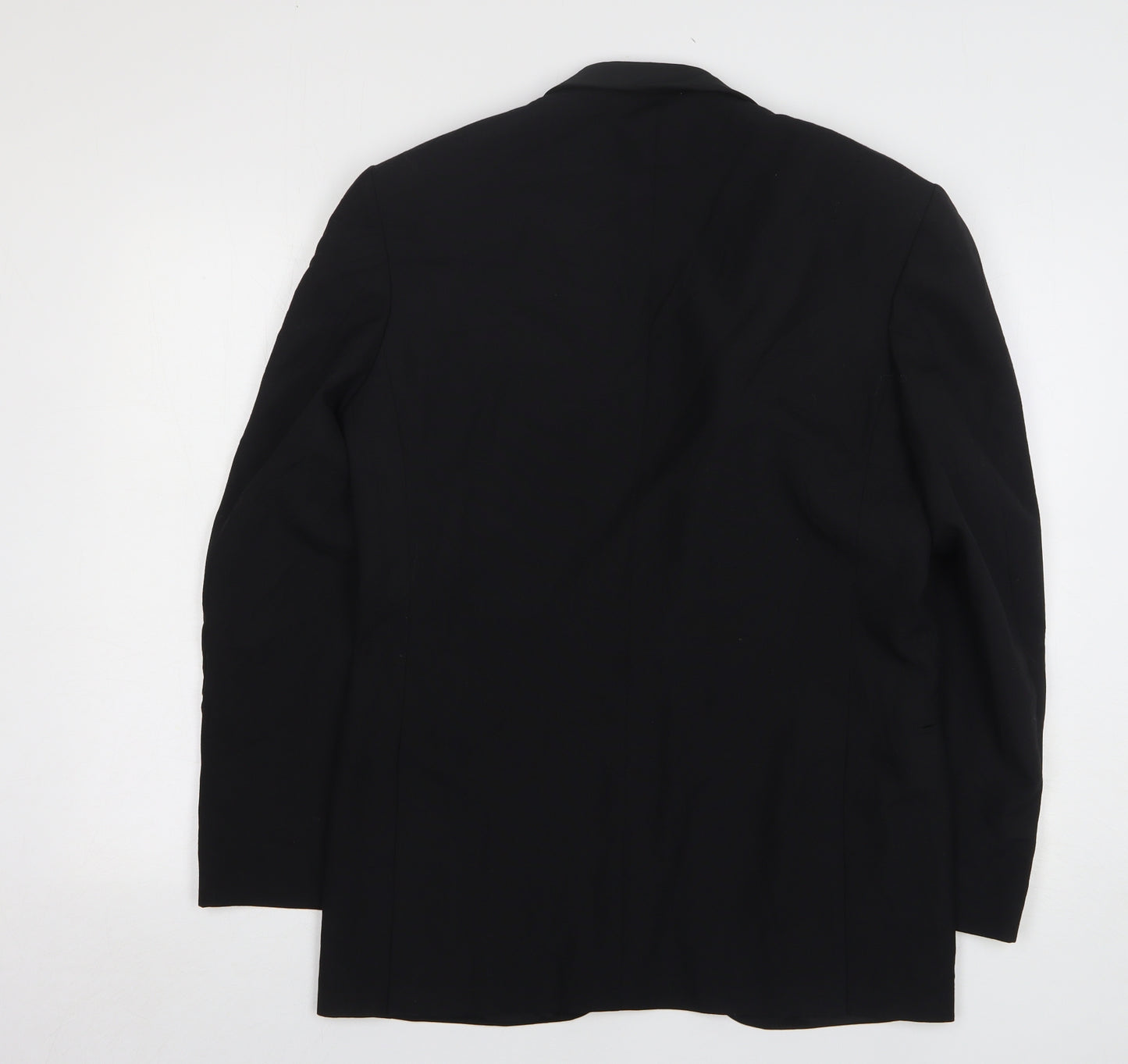 Mr Harry Mens Black Wool Jacket Suit Jacket Size 38