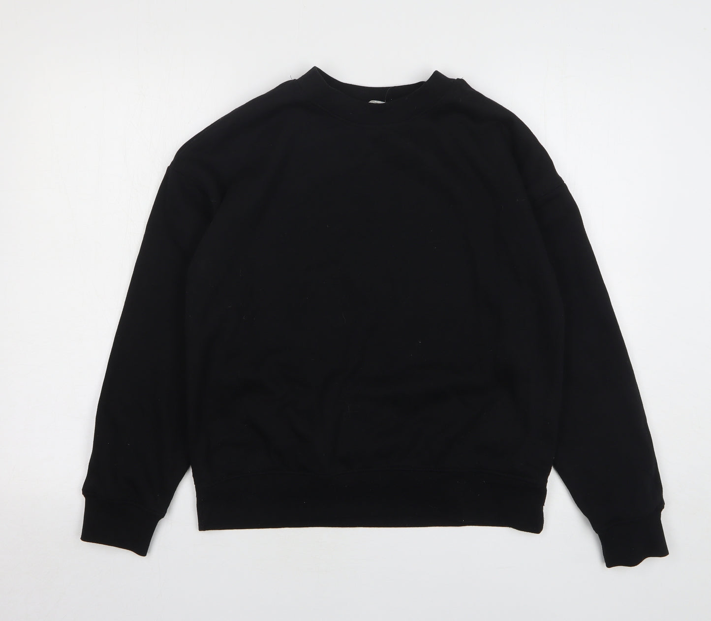 Primark Womens Black Polyester Pullover Sweatshirt Size 6 Pullover