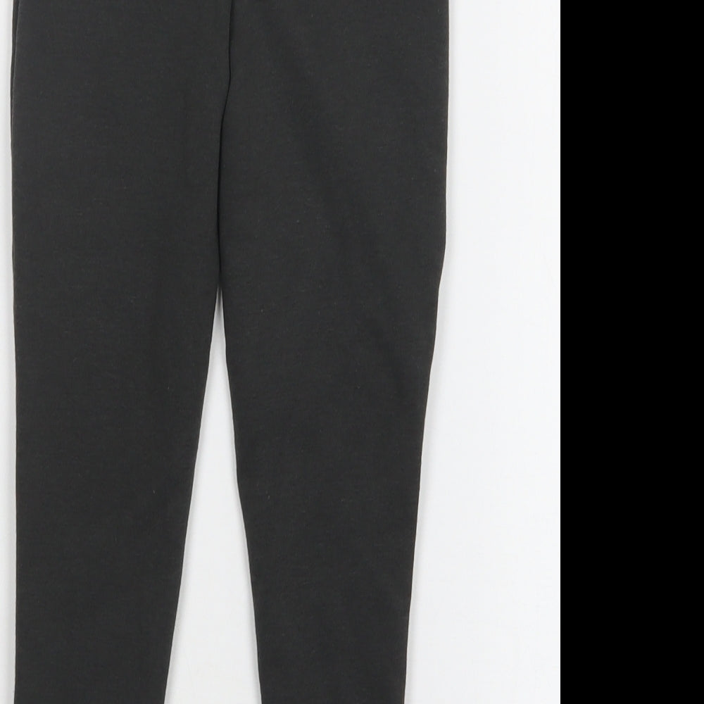 Primark Girls Grey Polyester Sweatpants Trousers Size 5-6 Years Regular - Love Hearts