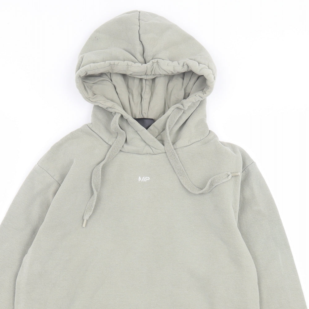 MP Womens Green Cotton Pullover Hoodie Size S Pullover