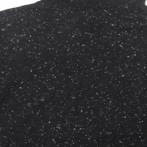 NEXT Womens Black Roll Neck Acrylic Pullover Jumper Size L
