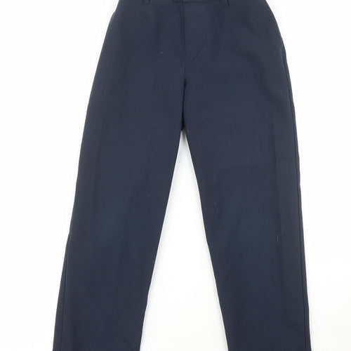 Dunnes Stores Boys Blue Polyester Carpenter Trousers Size 5-6 Years Regular Pullover
