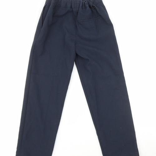Dunnes Stores Boys Blue Polyester Carpenter Trousers Size 5-6 Years Regular Pullover