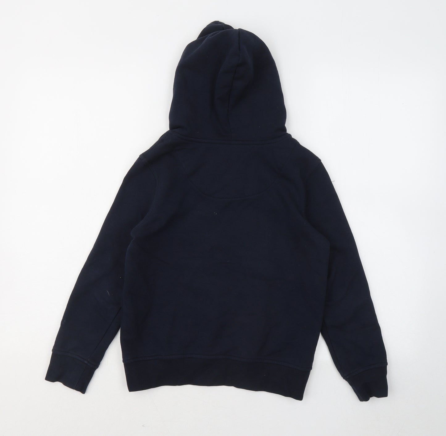Canterbury Boys Blue Cotton Pullover Hoodie Size 8 Years
