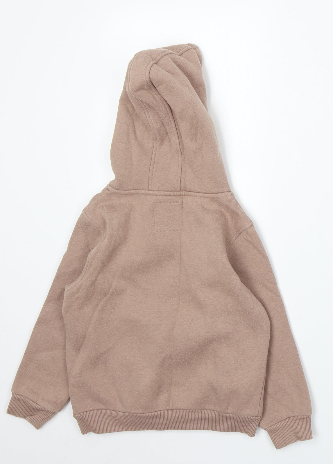 Kings Will Dream Boys Beige Cotton Pullover Hoodie Size 3-4 Years