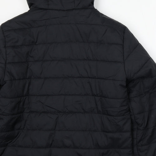 FREEDOM TRAIL Mens Black Jacket Coat Size XL Zip