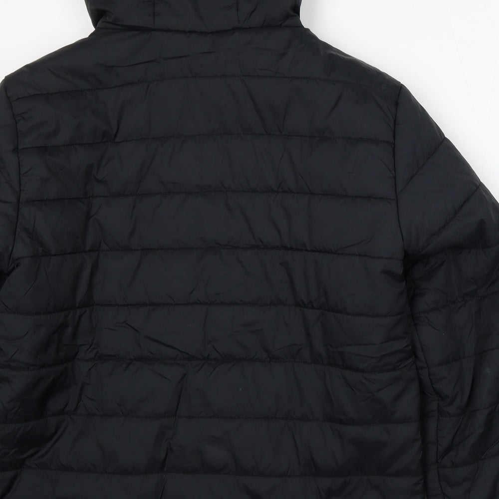 FREEDOM TRAIL Mens Black Jacket Coat Size XL Zip