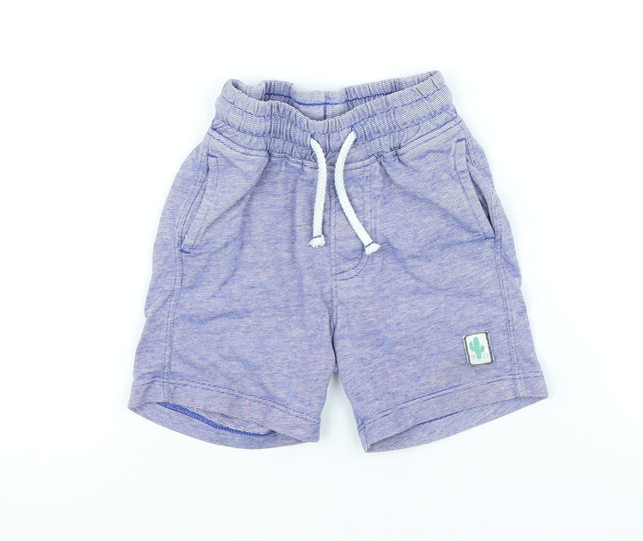 Preworn Baby Purple Cotton Sweatpants Trousers Size 9-12 Months Pullover - Shorts