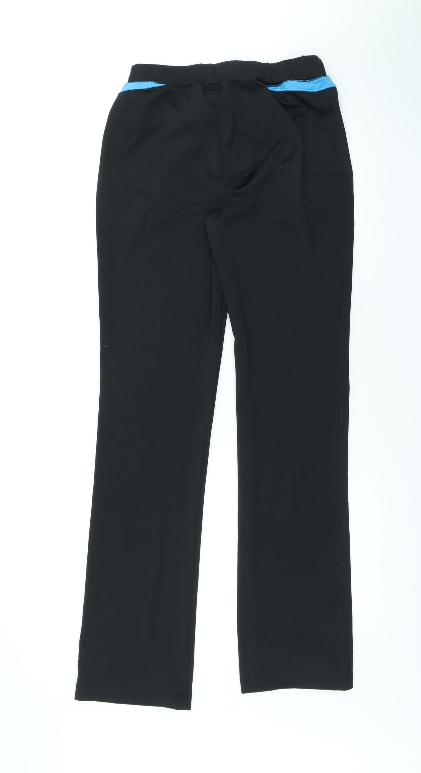 Reebok Womens Black Polyester Jogger Leggings Size M L31 in Regular Pullover