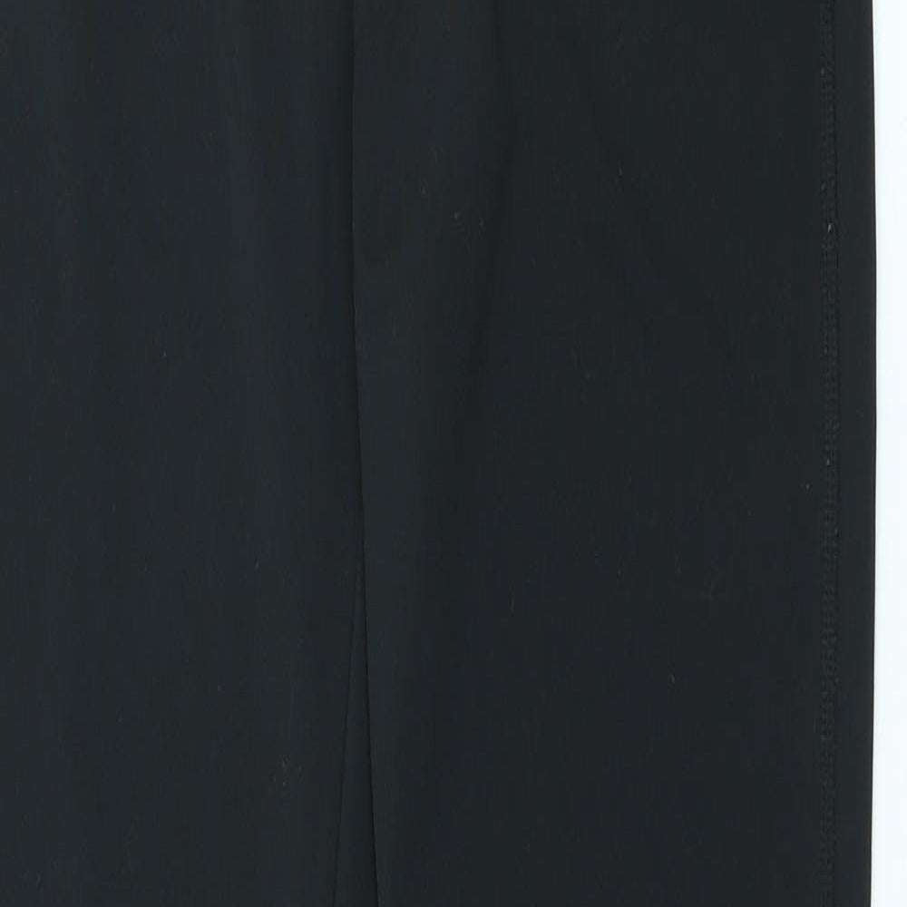 Reebok Womens Black Polyester Jogger Leggings Size M L31 in Regular Pullover