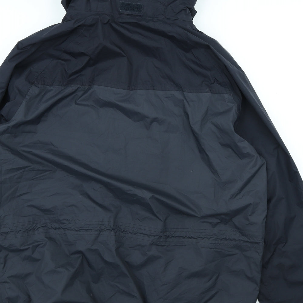 Craghoppers Mens Grey Rain Coat Coat Size XL Zip
